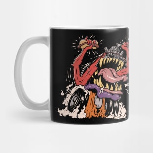 Rampage of Car Beast Mug